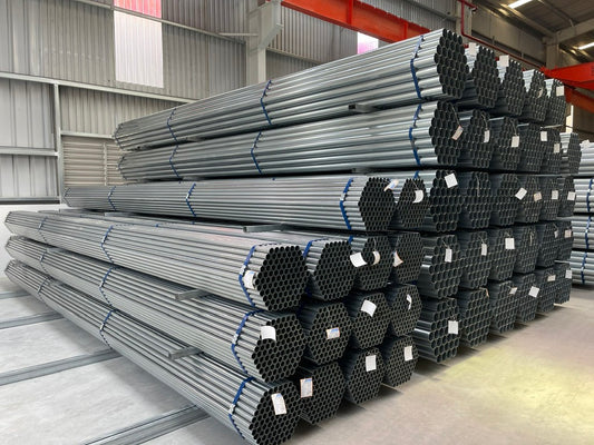 Thép hộp chữ nhật mạ kẽm 50x100x6000