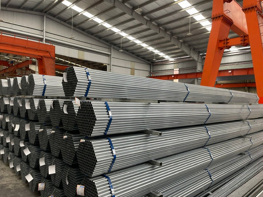 Thép hộp chữ nhật mạ kẽm 25 x 50 x 6000